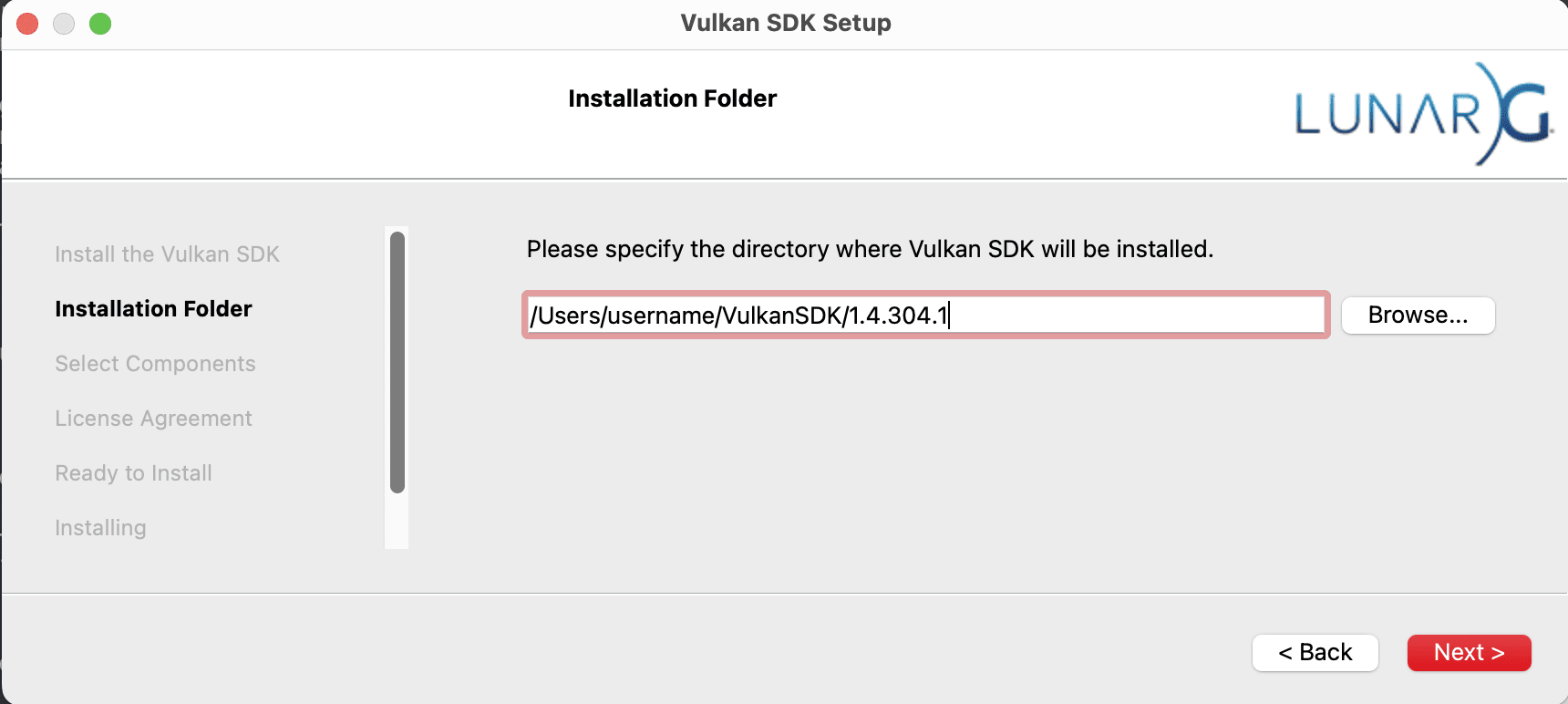 sdk install mac